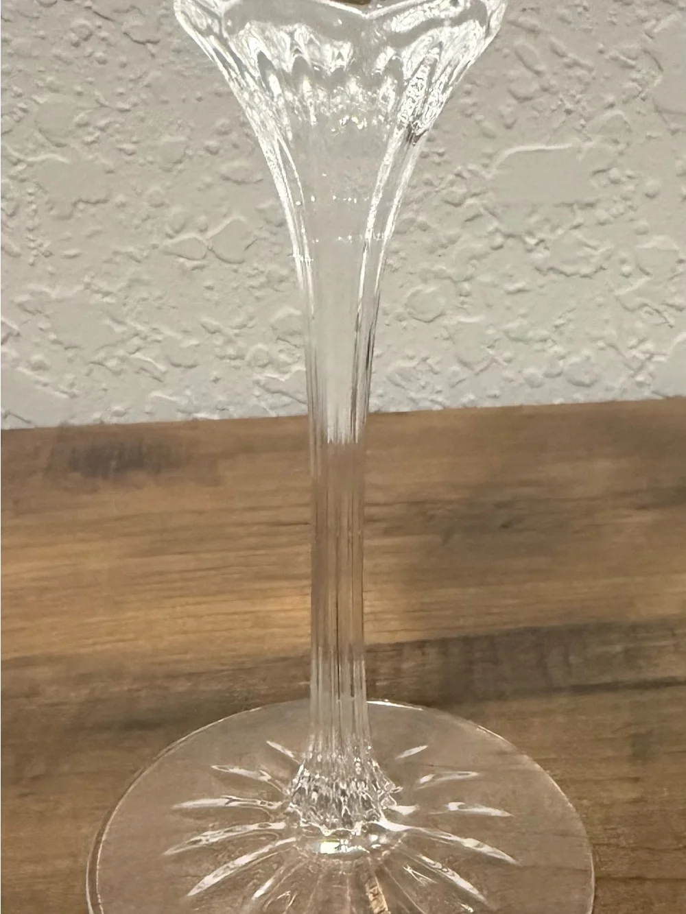 Cristal d’Arques Cortney 4-Flute Champagne Set 24% Lead Crystal Glasses France